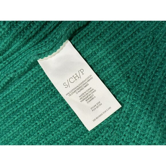 CAbi Lucky Bright Green Oversized Cardigan Balloon Sleeve Size Small - Picture 8 of 10